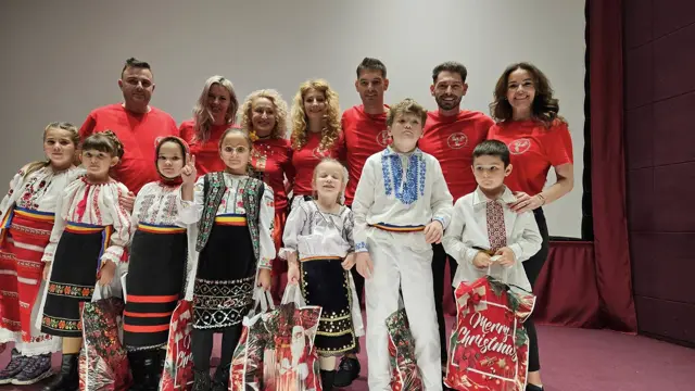 Dansatorii Magic Dance Studio pe scenă