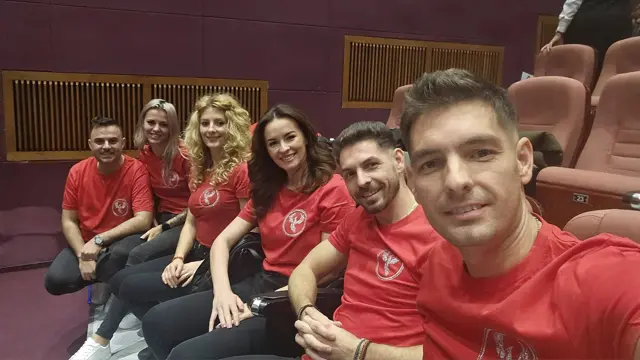 Dansatorii Magic Dance Studio pe scenă
